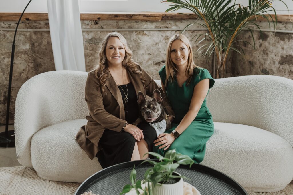 Stephanie and Jodie, owners of Mindful Path Counselling in Simcoe