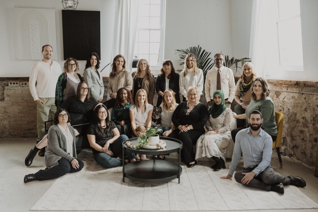 Mindful Path Counselling team smiling at the camera