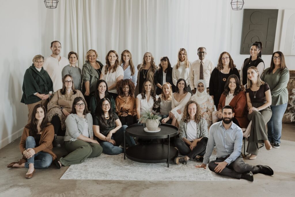 Mindful Path Counselling team smiling at the camera